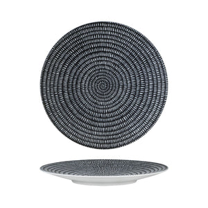 94911-S Luzerne Zen Storm Round Coupe Plate Globe Importers Adelaide Hospitality Supplies