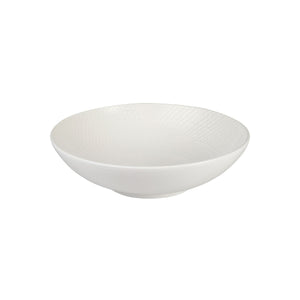 94930-W Luzerne Zen White Swirl Round Bowl Globe Importers Adelaide Hospitality Supplies