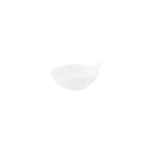 ROUND SAUCE DISH WITH HANDLE