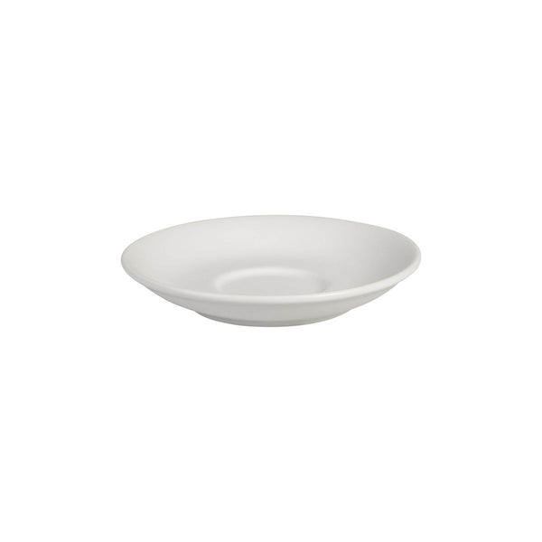 978091 Bevande Bianco Espresso Saucer Globe Importers Adelaide Hospitality Supplies