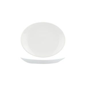 9934120 Churchill Orbit Oval Coupe Plate Globe Importers Adelaide Hospitality Supplies