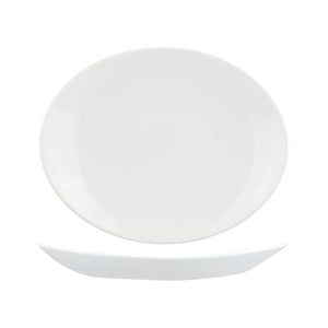 9934132 Churchill Orbit Oval Coupe Plate Globe Importers Adelaide Hospitality Supplies