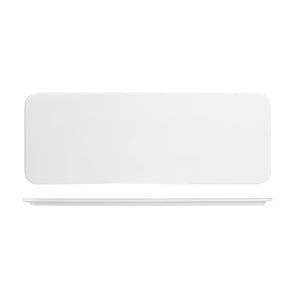 9970020 Churchill Rectangular Signature Tile White Globe Importers Adelaide Hospitality Supplies