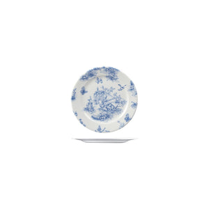 9971117 Churchill Vintage Prints Toile Prague Round Plate Wide Rim Globe Importers Adelaide Hospitality Supplies