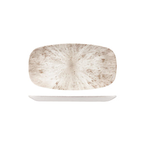 STONE AGATE GREY OBLONG CHEF'S PLATE