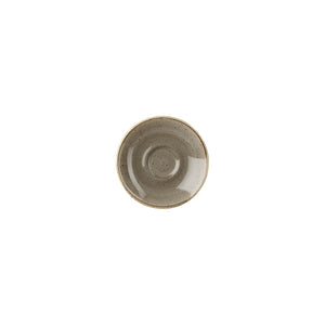9975023-P Churchill Stonecast Peppercorn Grey Espresso Saucer Globe Importers Adelaide Hospitality Supplies