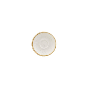 9975023-W Stonecast Barley White Espresso Saucer Globe Importers Adelaide Hospitality Supplies