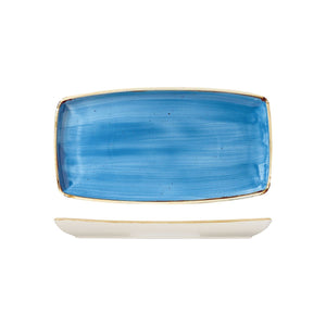 9975529-B Stonecast Cornflower Oblong Plate Globe Importers Adelaide Hospitality Supplies