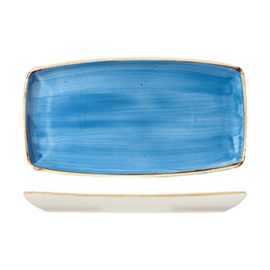9975535-B Stonecast Cornflower Oblong Plate Globe Importers Adelaide Hospitality Supplies
