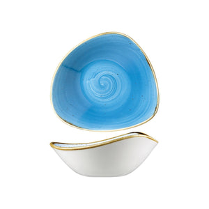 9975718-B Stonecast Cornflower Triangular Bowl Globe Importers Adelaide Hospitality Supplies
