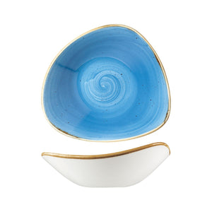 9975723-B Stonecast Cornflower Triangular Bowl Globe Importers Adelaide Hospitality Supplies