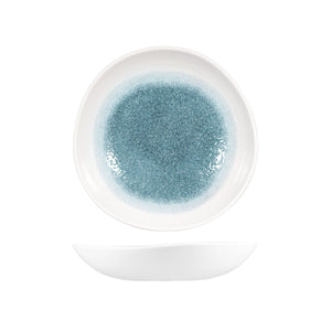 RAKU TOPAZ BLUE ROUND ORGANIC BOWL