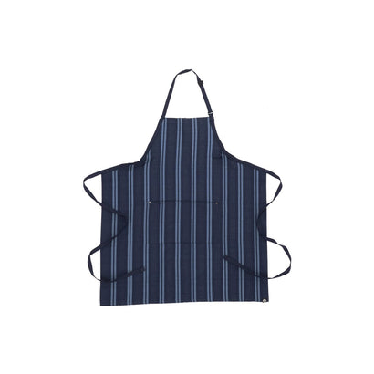 Chef Works Presidio Bib Apron Navy Blue - 860x760mm