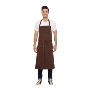 ABCAQ004-RUS Chef Works Dorset Chefs Bib Apron Globe Importers Adelaide Hospitality Supplies