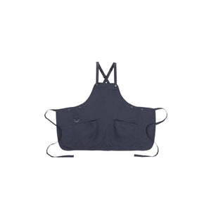 ABN01W-BLU-0 Chef Works Largo Short Bib Apron Globe Importers Adelaide Hospitality Supplies