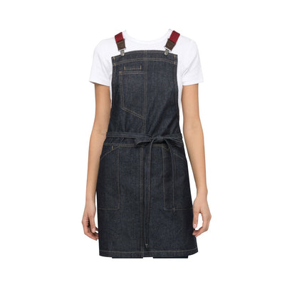 Urban Collection Berkeley Dark Indigo Petite Bib Apron - Petite Bib Apron Dark Indigo 730x730mm