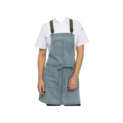 Urban Collection Berkeley Jet Petite Bib Apron - Petite Bib Apron Sky 730x730mm