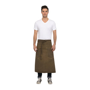 ALWAQ024-GBN Chef Works Dorset Bistro Apron Globe Importers Adelaide Hospitality Supplies