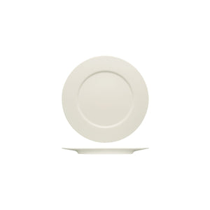 B69-0017 Bauscher Purity Round Plate Flat Wide Rim Globe Importers Adelaide Hospitality Supplies