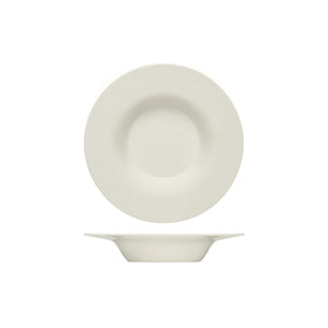 B69-0120 Bauscher Purity Round Deep Plate Wide Rim Globe Importers Adelaide Hospitality Supplies
