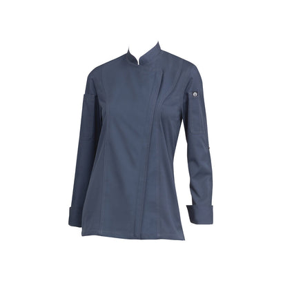 Chef Works Hartford Chef Jacket Women Blue - XS
