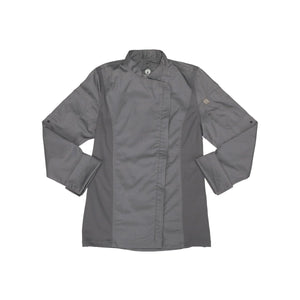 BCWLZ005-GRY-3XL Chef Works Hartford Chef Jacket Women Globe Importers Adelaide Hospitality Supplies