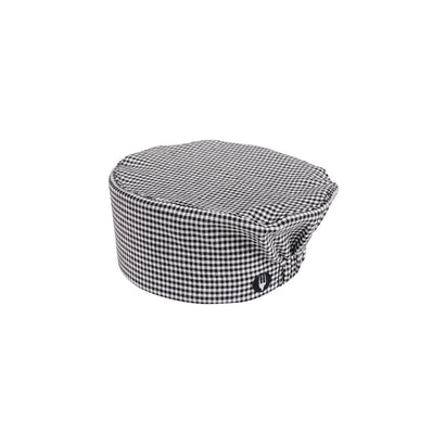 Chef Works Chef Beanie Small Check - OSFA
