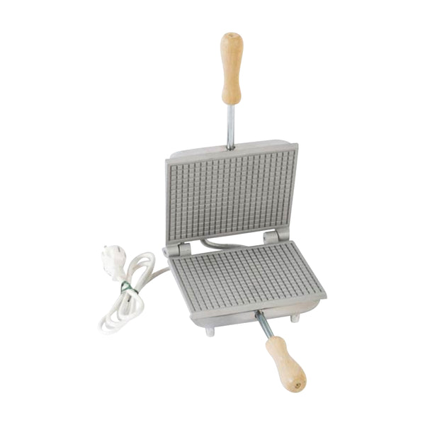CBE5035100 Electric Rectangular Cookie Maker Waffle Design Globe Importers Adelaide Hospitality Supplies