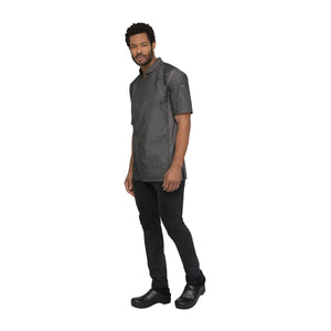 CEZ01-BLK-3XL Chef Works Delancey Chef Jacket Globe Importers Adelaide Hospitality Supplies
