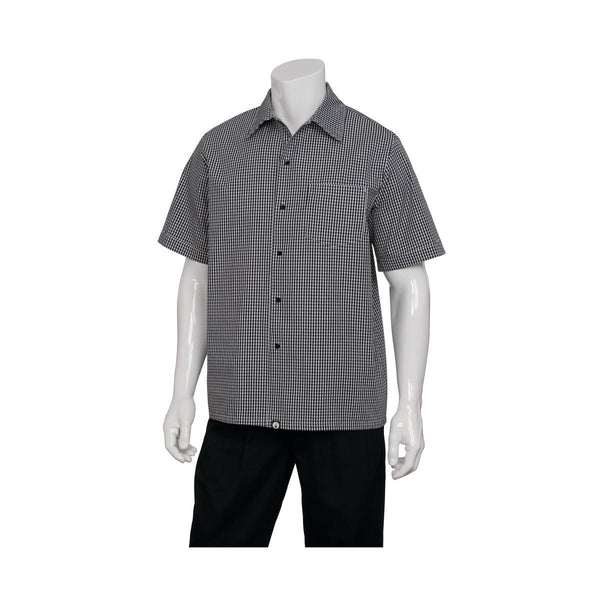 CSCK-5XL Cook Shirt Men Grey Globe Importers Adelaide Hospitality Supplies