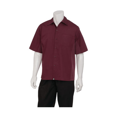 Chef Works Universal Shirt Men Merlot - XS