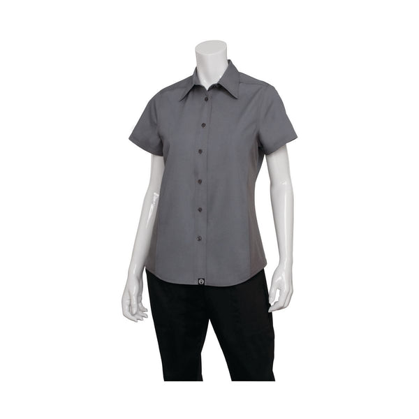 CSWV-GRY-2XL Universal Shirt Women Grey Globe Importers Adelaide Hospitality Supplies