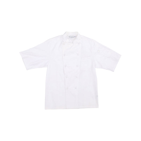 ECSS-WHT-58 Chef Works Capri Premium Cotton Chef Jacket Globe Importers Adelaide Hospitality Supplies