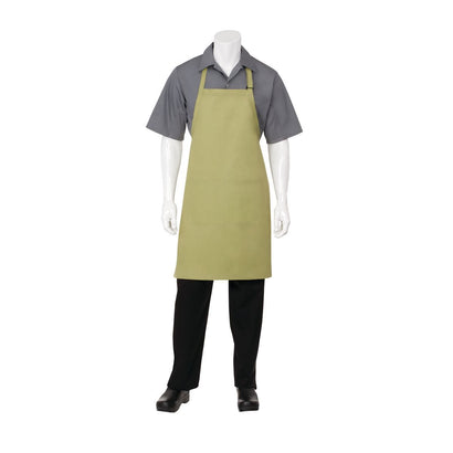 Chef Works Bib Apron Lime - 860x610mm