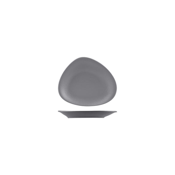 NFBC170-GY Australian Fine China Beachcomber Neofusion Stone Oval Plate Globe Importers Adelaide Hospitality Supplies