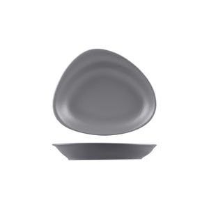 NFBC290-GY Australian Fine China Beachcomber Neofusion Stone Deep Oval Plate Globe Importers Adelaide Hospitality Supplies