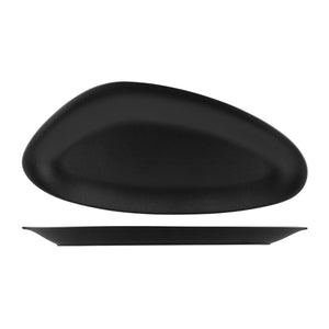 NFBC500-BK Australian Fine China Beachcomber Neofusion Volcano Oval Platter Globe Importers Adelaide Hospitality Supplies