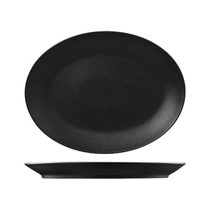 NFNNOP36BK RAK Neo Fusion Volcano Oval Coupe Platter Globe Importers Adelaide Hospitality Supplies