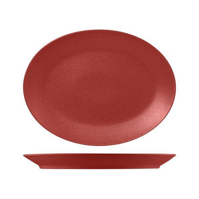 Neo Fusion Oval Coupe Plate - Oval Coupe Plate 360 x 270mm (6/ctn)