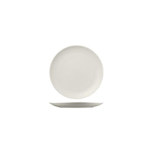 NFNNPR18WH RAK Neo Fusion Sand Round Coupe Plate Globe Importers Adelaide Hospitality Supplies