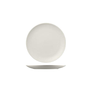 NFNNPR24WH RAK Neo Fusion Sand Round Coupe Plate Globe Importers Adelaide Hospitality Supplies