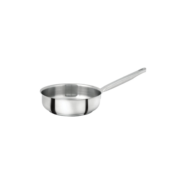 P204-020-TR Pujadas Saute Pan 18/10 Stainless Steel Globe Importers Adelaide Hospitality Supplies