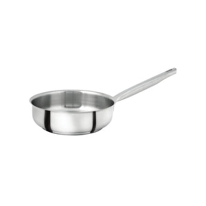 P204-028-TR Pujadas Saute Pan 18/10 Stainless Steel Globe Importers Adelaide Hospitality Supplies