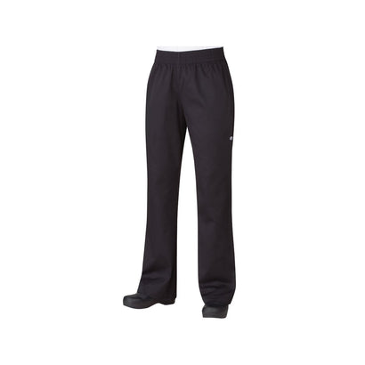Chef Works Essential Baggy Chef Pants Women Black - XS