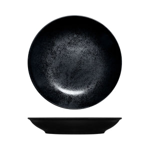 RK0280-BK RAK Porcelain Karbon Black Round Coupe Bowl Globe Importers Adelaide Hospitality Supplies
