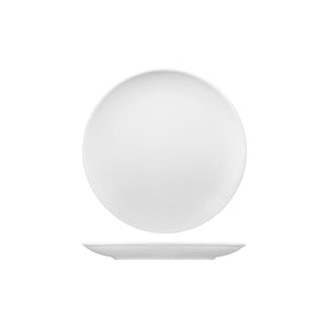 RV3210-W RAK Vintage White Round Coupe Plate Globe Importers Adelaide Hospitality Supplies