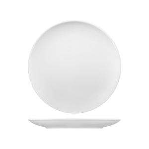 RV3270-W RAK Vintage White Round Coupe Plate Globe Importers Adelaide Hospitality Supplies
