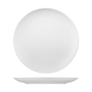 RV3310-W RAK Vintage White Round Coupe Plate Globe Importers Adelaide Hospitality Supplies
