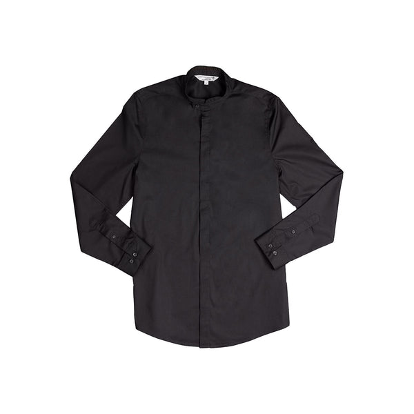 SFB01-BLK-4XL Formel Shirt Men Black Globe Importers Adelaide Hospitality Supplies