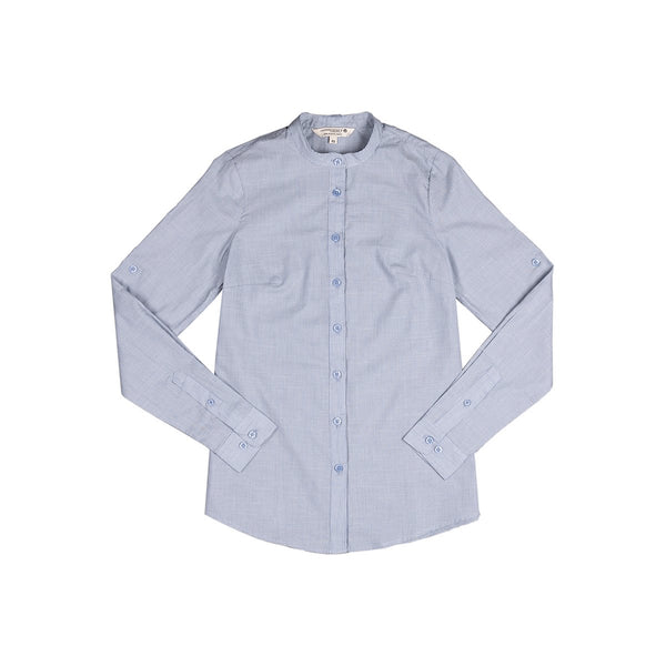 SFB02W-BLU-3XL Verismo Shirt Women Blue Globe Importers Adelaide Hospitality Supplies
